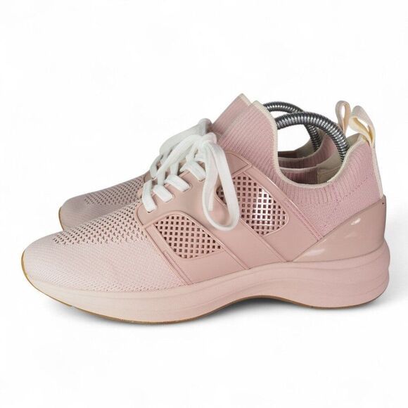 Tory Burch T Sock Knit Runner Designer Sneakers 'Pink' 136629 Women's 9.5M - Picture 2 of 11